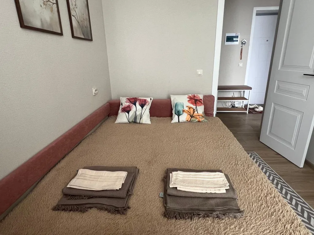 Уютная светлая квартира на берегу моря с новым ремонтом