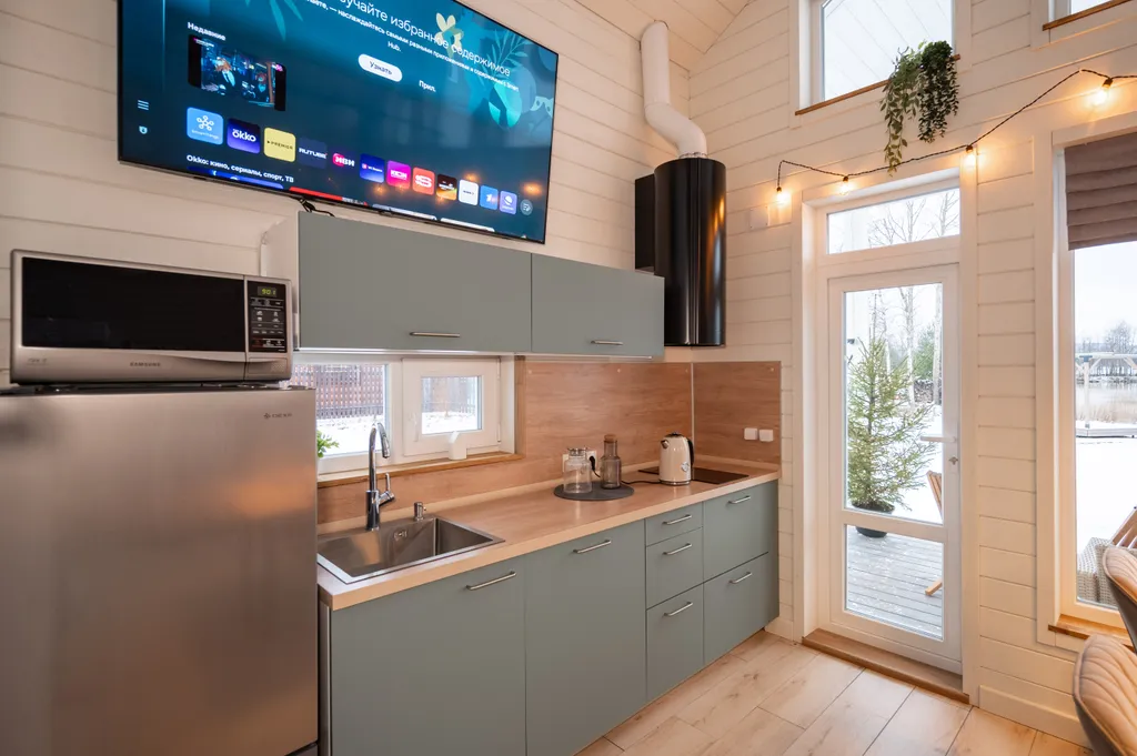 Дом Сиднаволок на берегу