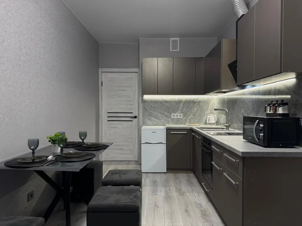 Апартаменты Аврора в ЖК Крылья и красивым видом с 17 этажа