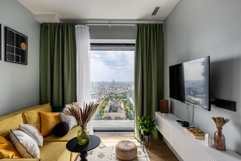 Квартира Квартира Бизнес класс на 52 этаже, умный дом и потрясающий вид на Москву — Москва