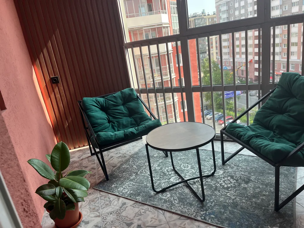 President lux с камином- однокомнатные апартаменты в центре города