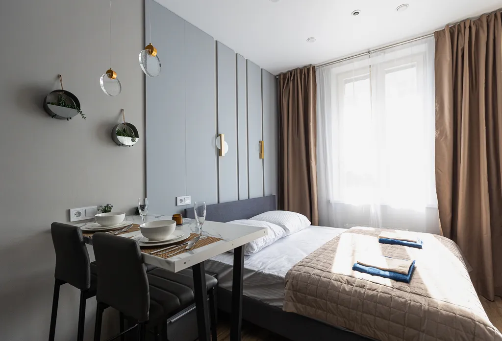 Стильная дизайнерская квартира