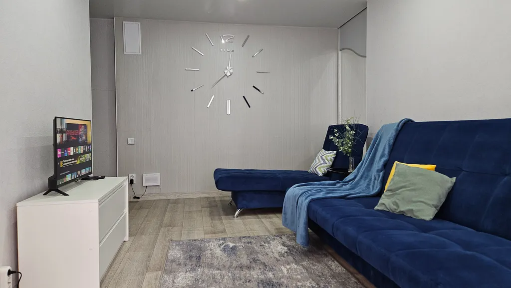 Уютная 2-квартира с гостиной и кухонной зоной