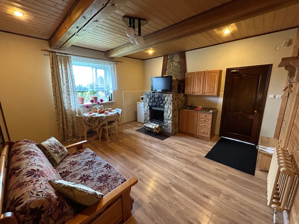 Двухэтажный дуплекс с камином и русской баней