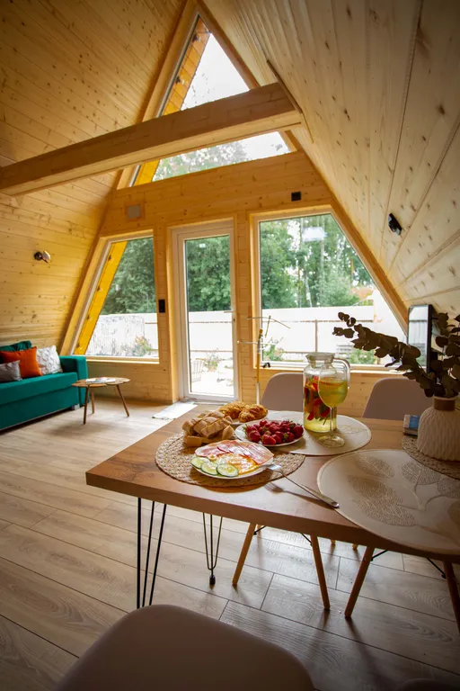 A-frame с видом на Приморскую бухту