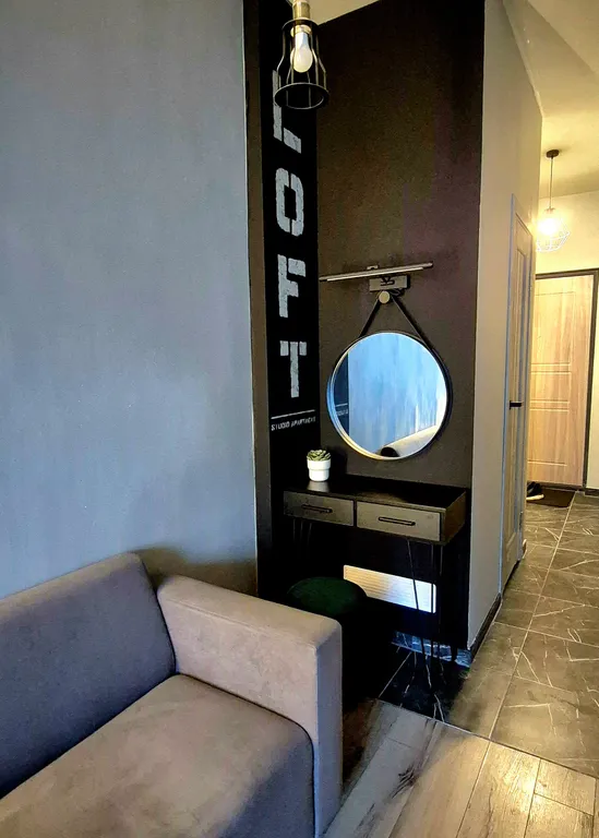 Брутальная и уютная лофт-студия в самом центре города