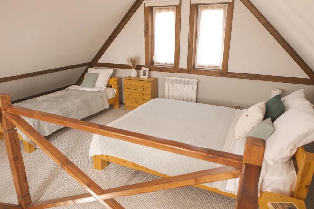 Двухэтажный дом за городом в Тарусском районе