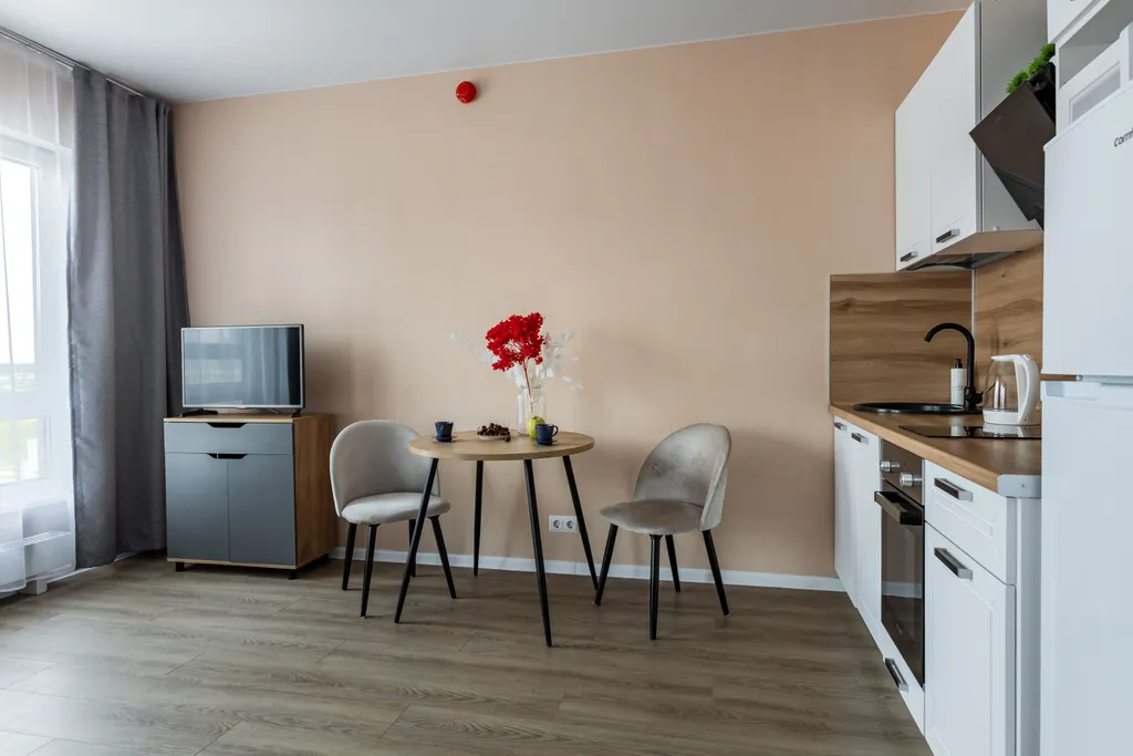 Студия комфорт с красивым видом