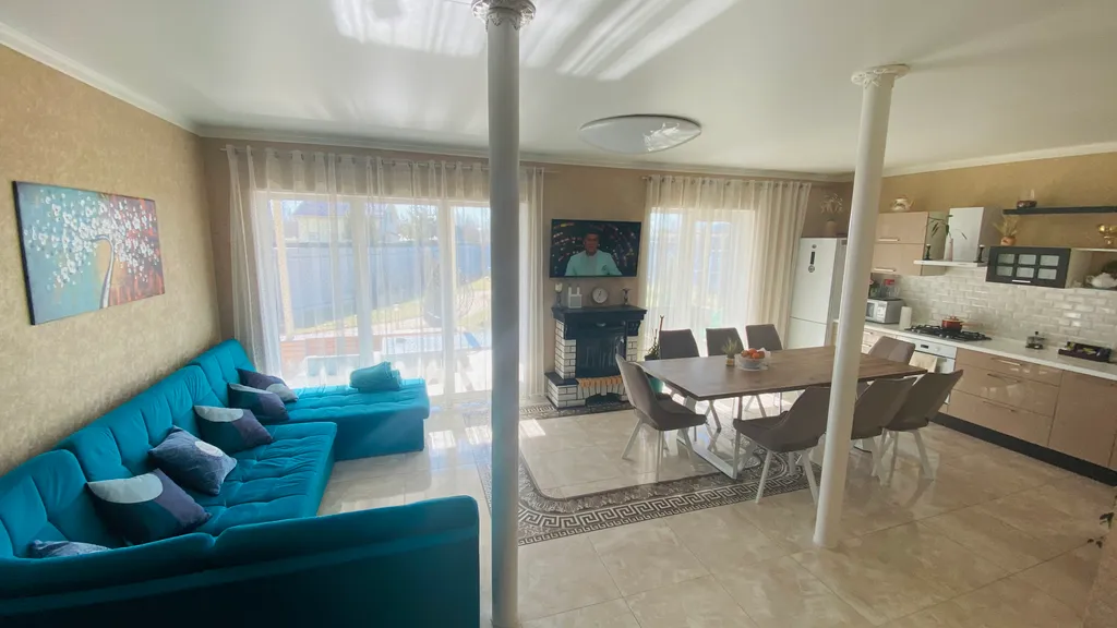 Коттедж Дом коттедж с сауной и барбекю — Заворово