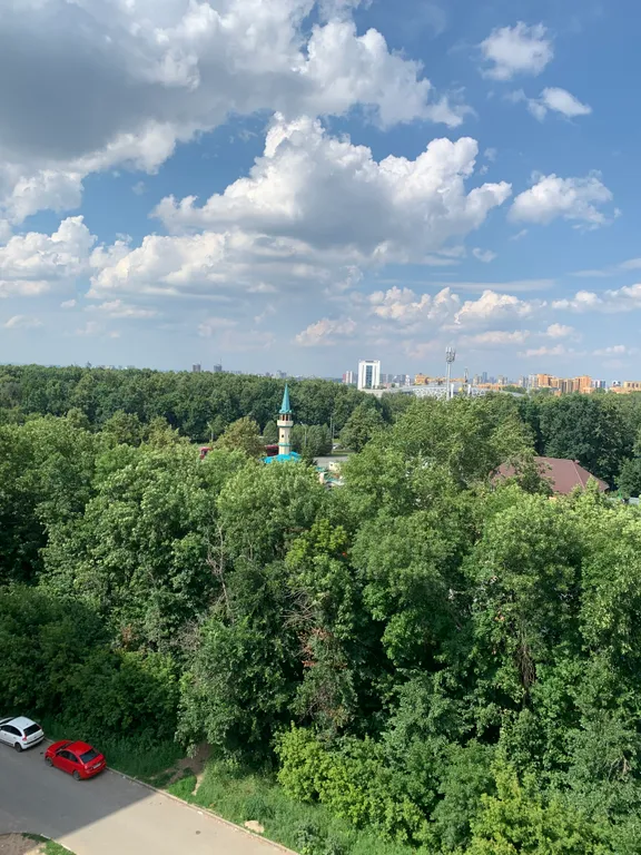 Светлая квартира в прекрасном районе в 10 минутах от центра и аэропорта