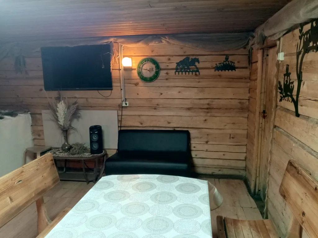 Новый год с русской баней на дровах