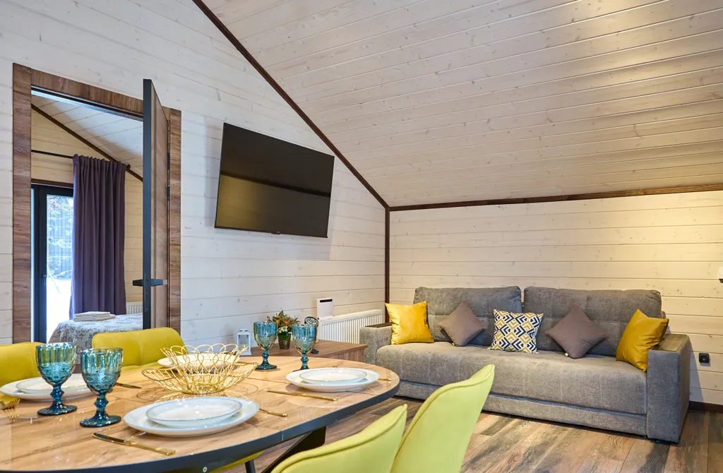 Уютный домик с видом на горы