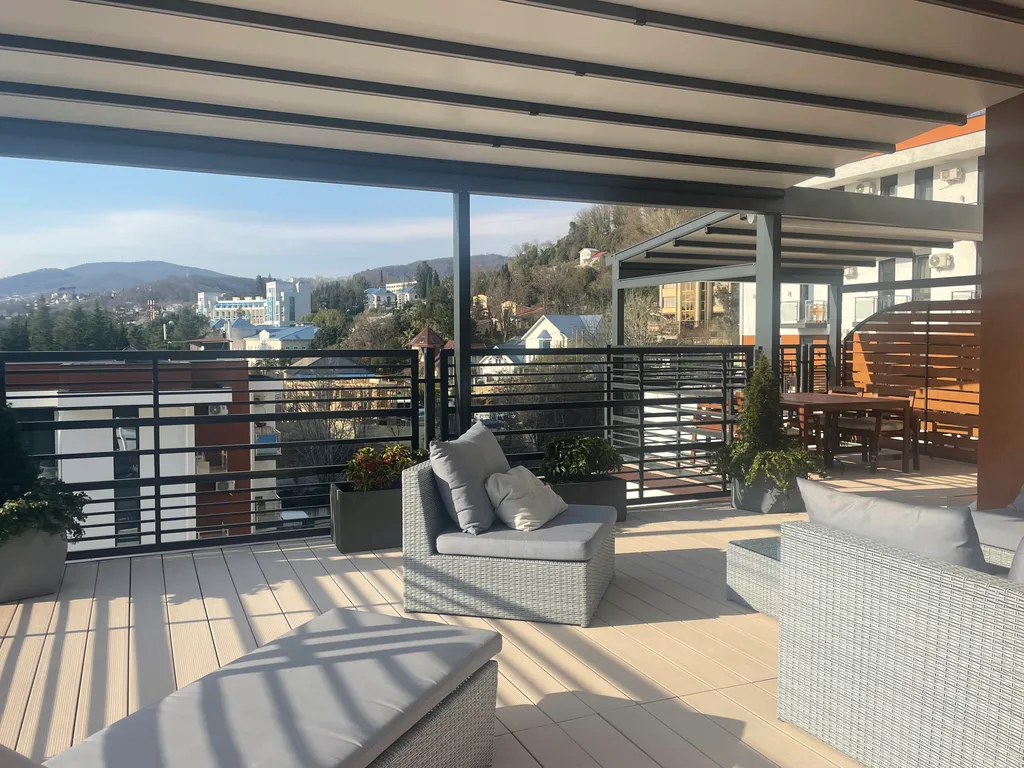 Квартира Апартаменты с большой террасой с видом на море — Адлер