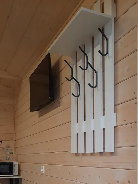 Уютный четырёхместный Домик де-люкс с отдельными кроватями