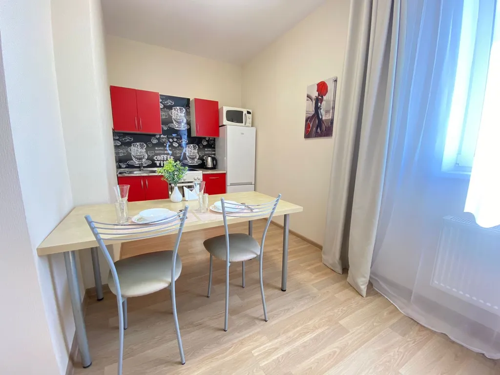 Уютная квартира с видом на город в ЖК Покровский парк