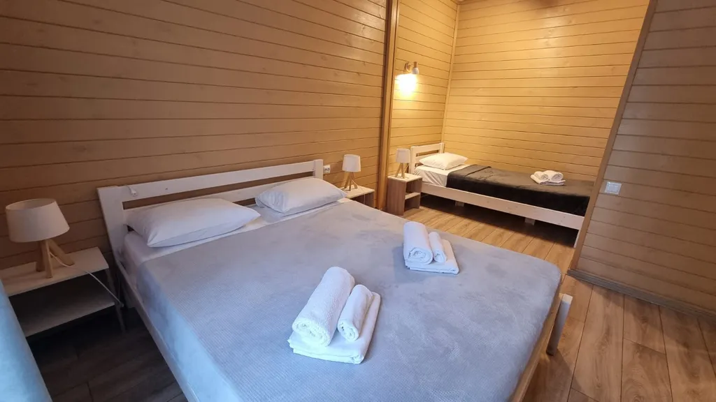 Коттедж Коттедж с видом на озеро — Приозерск