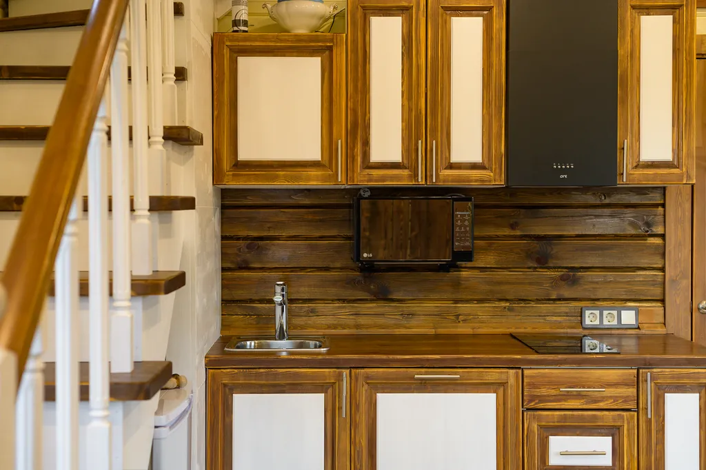 Брусничный коттедж с сауной и банным чаном