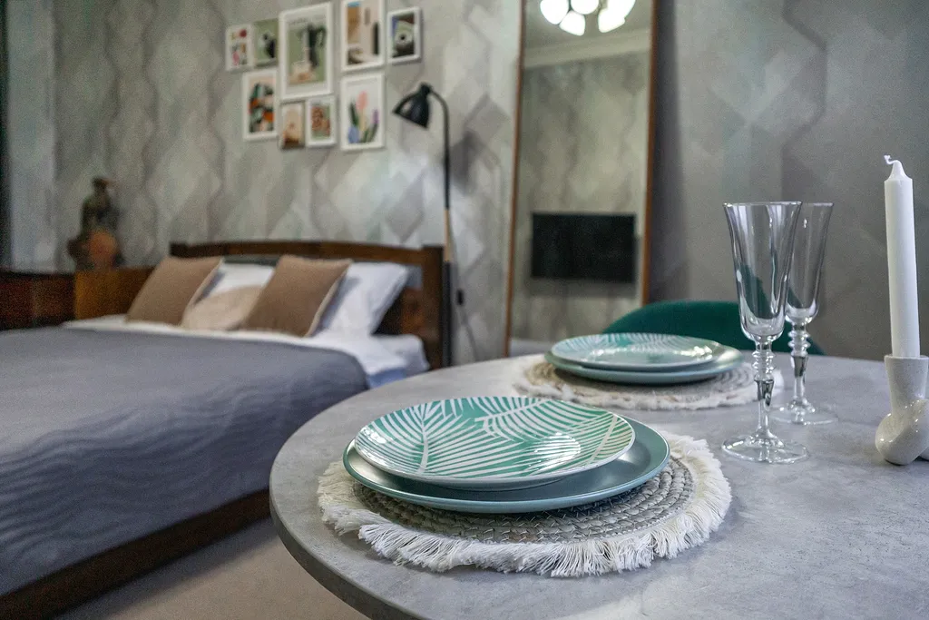 Квартира Квартира Старомосковский шик на вднх в историческом доме, 2 кровати — Москва