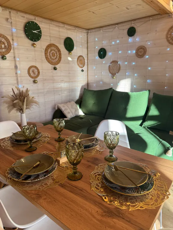 Барнхаус шикарным видом на горы