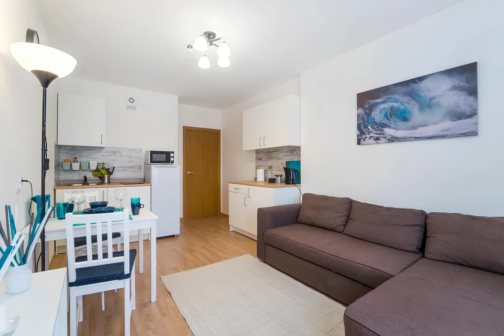 Квартира Квартира Евродвушка Гостемания в 5 минутах от Онкоцентра им Петрова — Песочный