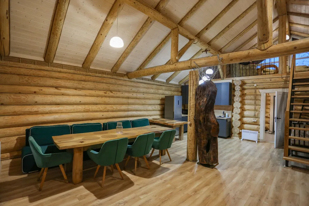 Величественный двухэтажный коттедж Кебрачо на Усадьбе скульптора Эрьзи