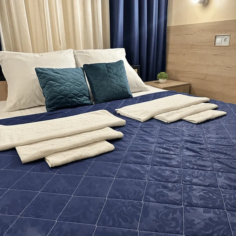 Квартира двухместный стандарт с двухспальной кроватью — аренда посуточно в Омск