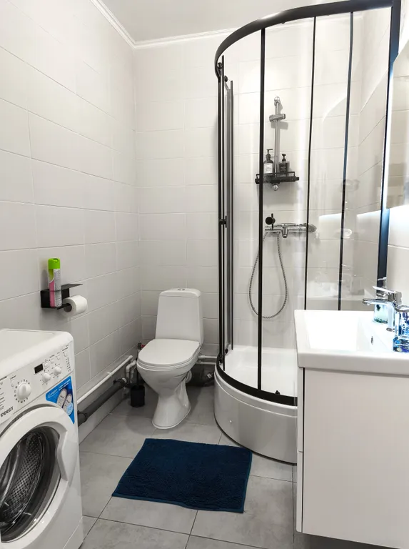 Квартира Квартира Новая просторная студия с панорамным видом на реку и лесопарк — Санкт-Петербург