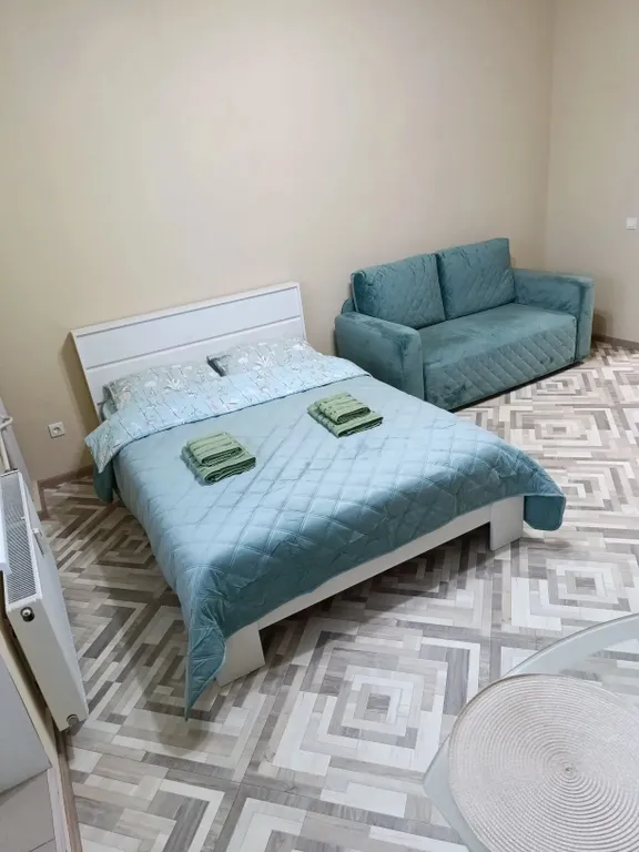 Квартира Студия у метро — аренда посуточно в Мурино