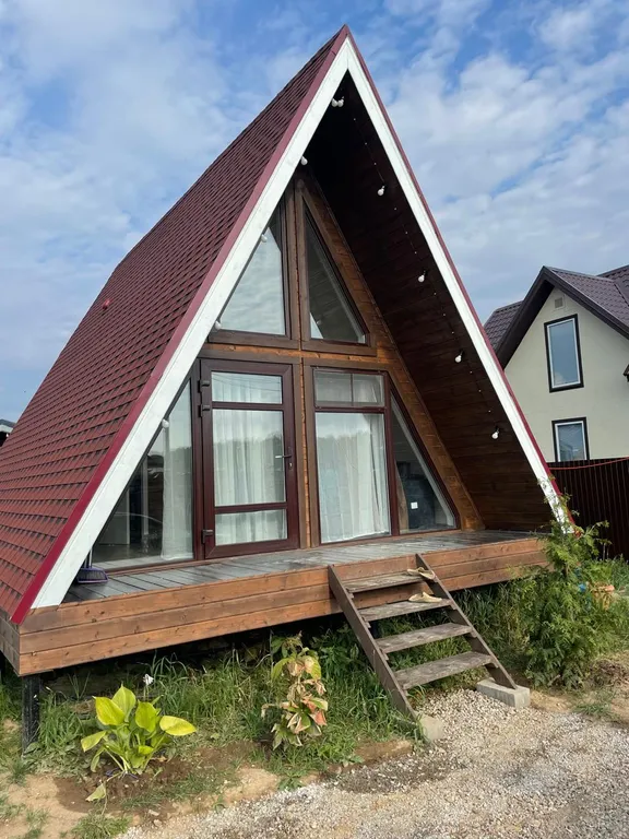 Коттедж Уютный дом А-фрейм на базе отдыха глэмпинге "Салтыковские — аренда посуточно в Раменское