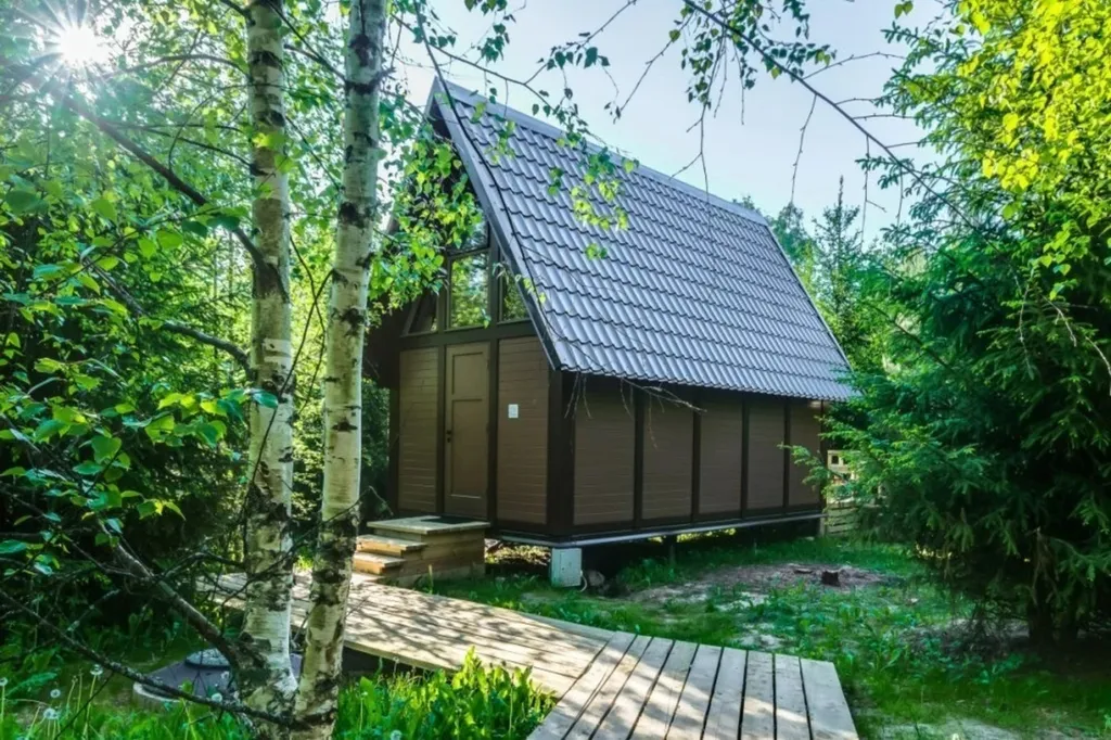 Коттедж Коттедж Шале у Леса — Луга