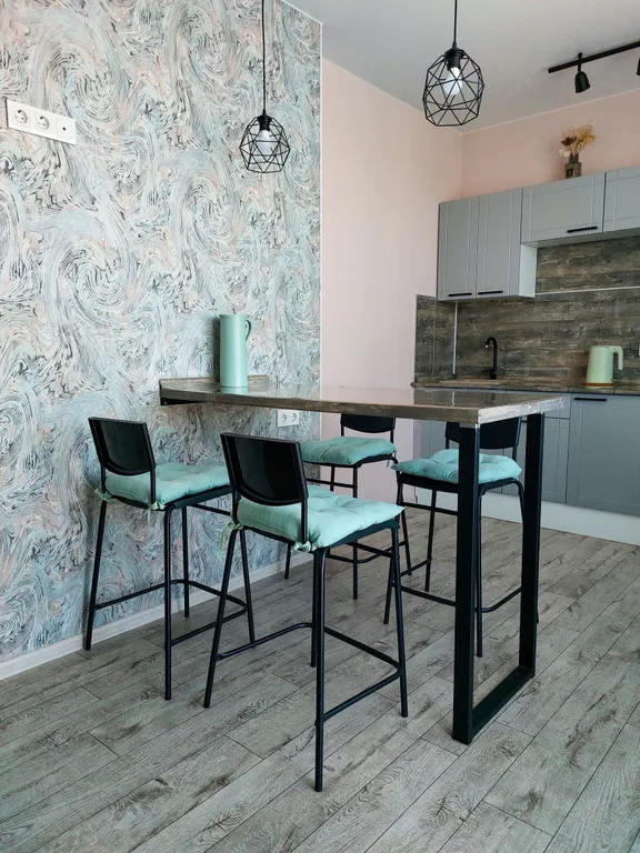 Квартира в новом доме с красивым видом на город