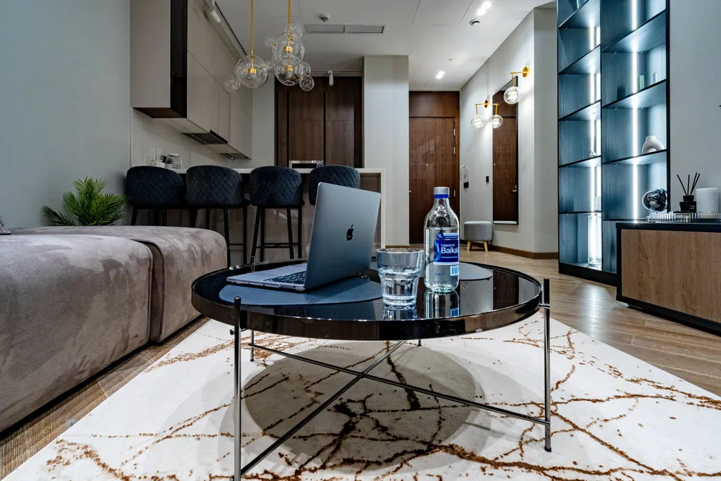 Апартамент с нежным интерьером и редким видом на город