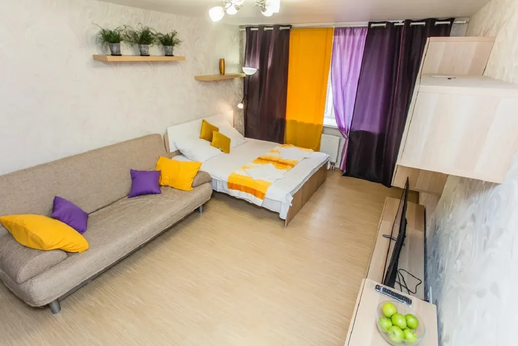 Квартира Просторная 1-к квартира — Тверь