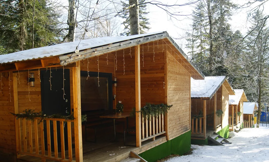 Коттедж 2-комнатный Дом — Архыз