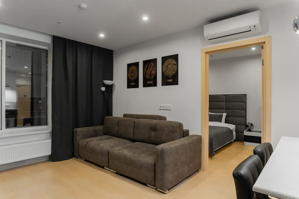 Квартира Квартира 2-комнатный апартамент De Luxe YES панорамный вид на ВДНХ и Останкино — Москва