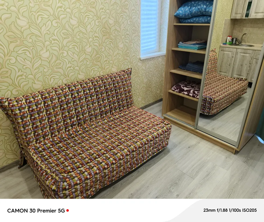 Уютная 2-х комнатная малогабаритка 250 метров до пляжа Факел