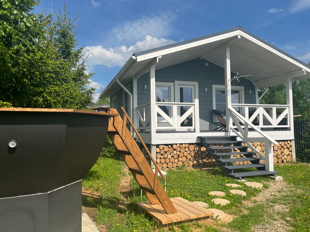 Дом 48m2 — чан, кухня, Wi-Fi