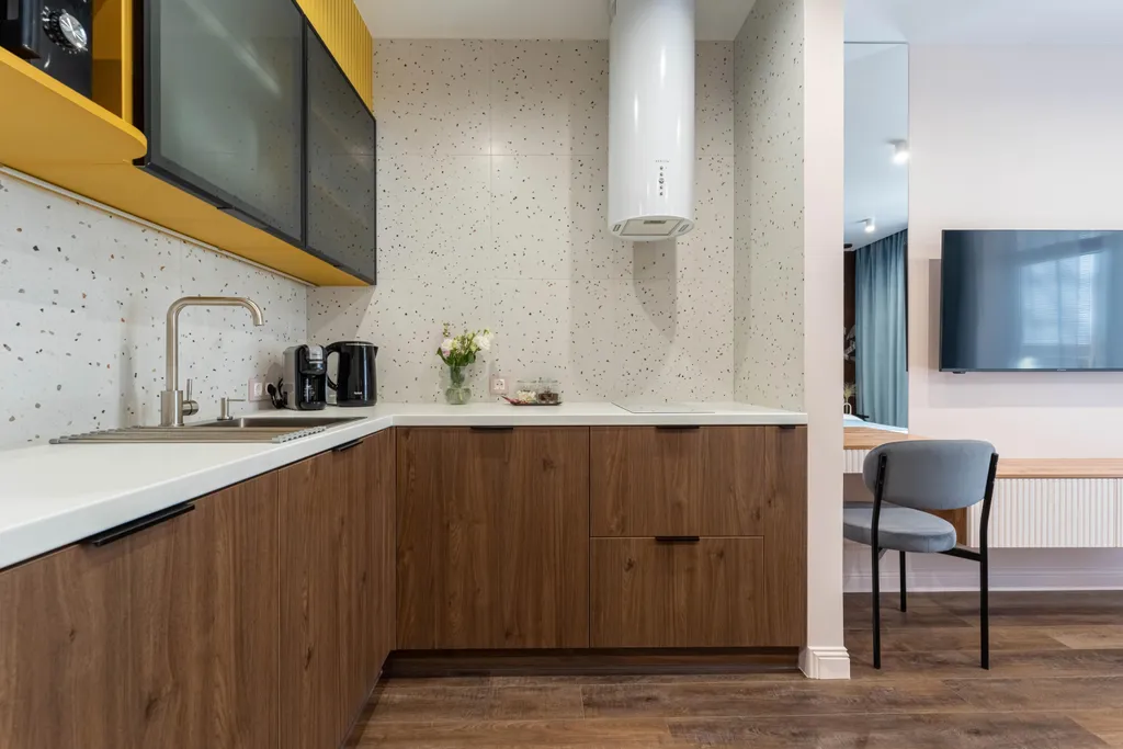 Квартира Квартира Стильная Верхнеозерная студия — Калининград