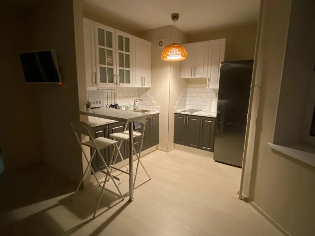 Уютная студия на высоте птичьего полёта