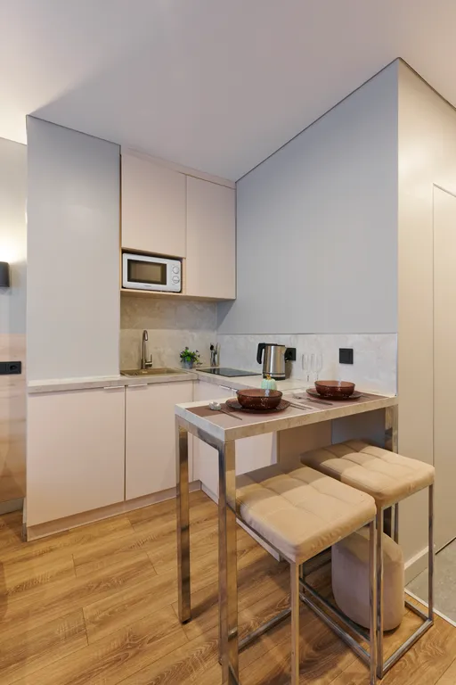 Квартира Квартира Дизайнерская студия у метро — Москва