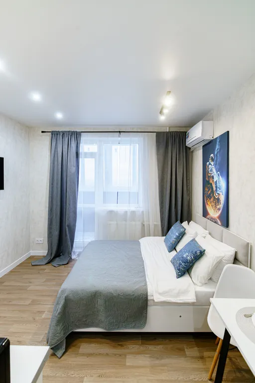 Студия Космос на 24 этаже в ЖК Аквамарин