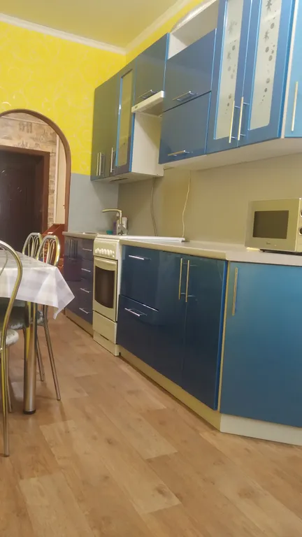 Большая однушечка со спальным местом на кухне рядом с центром