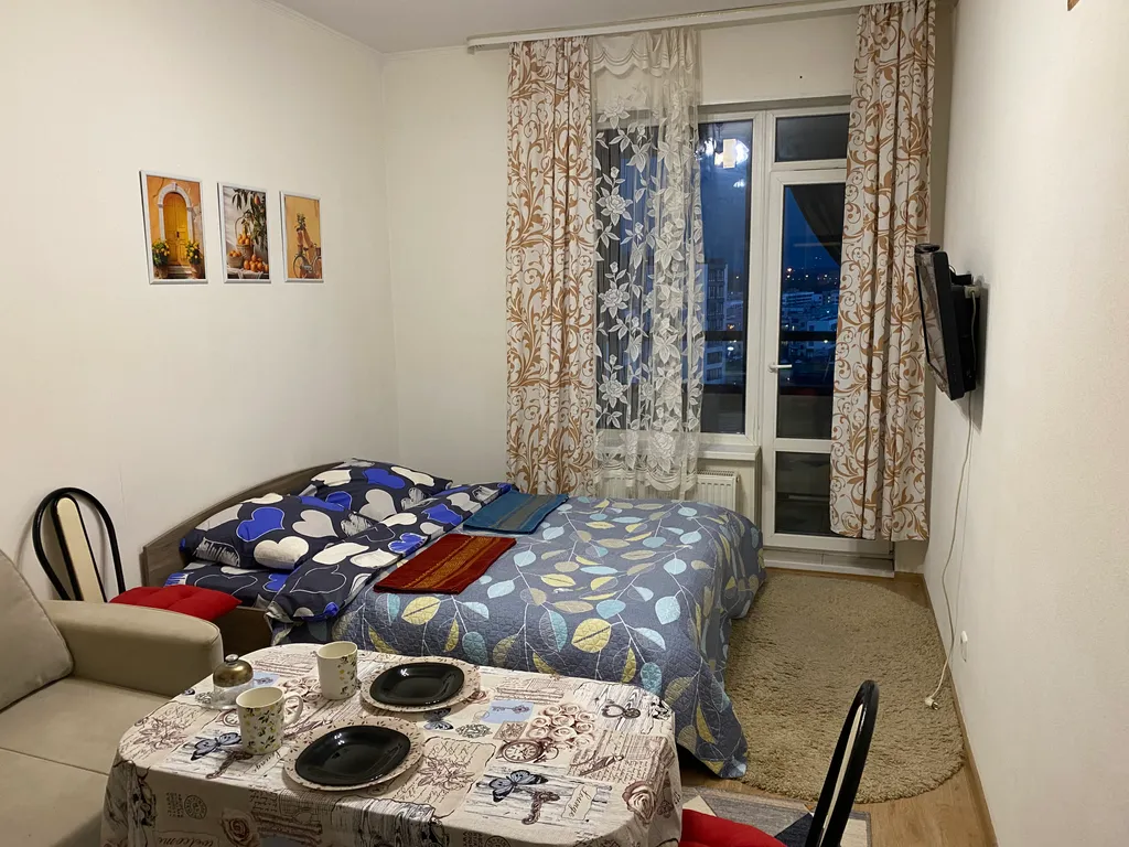 Квартира Квартира Уютная студия — Санкт-Петербург