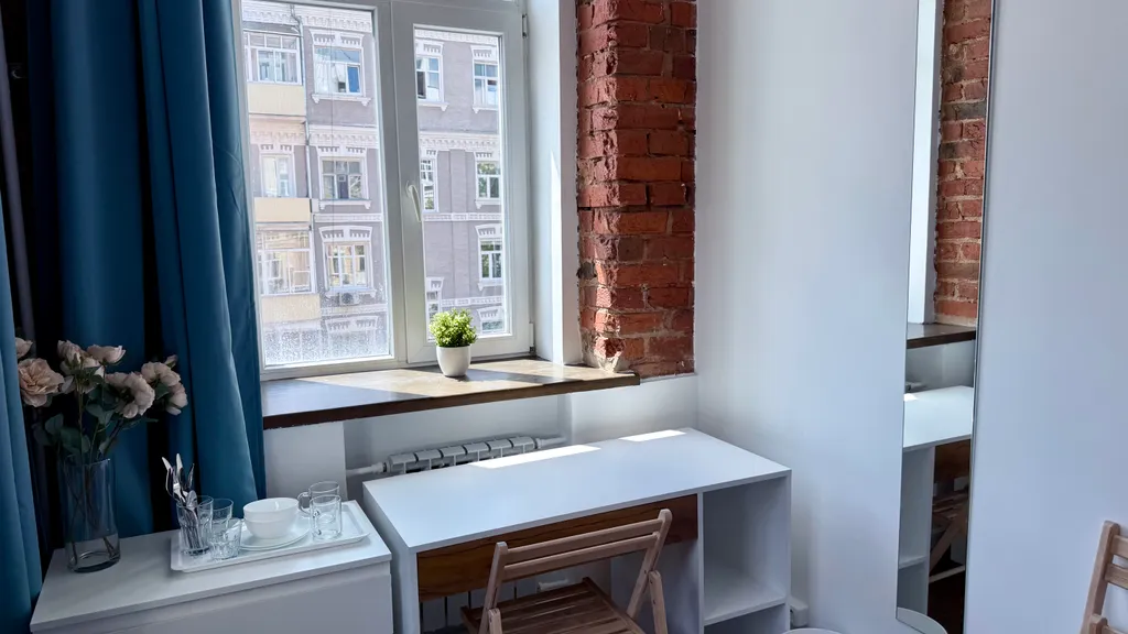 Уютная комната в стиле лофт у метро Парк культуры