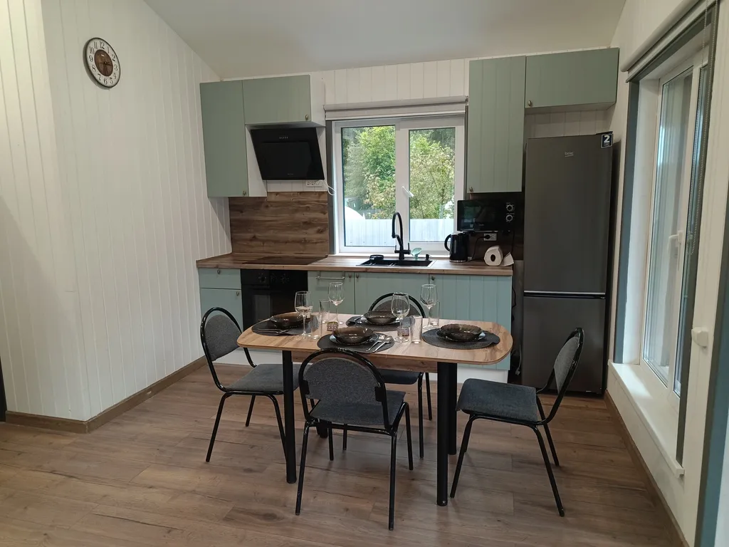 Дом 72m2 — чан, кухня, Wi-Fi