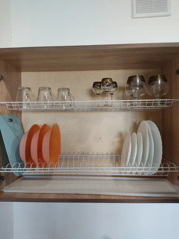 Уютная студия с видом на город