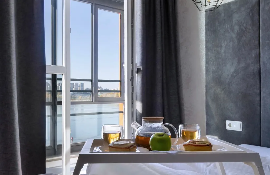 Квартира Квартира Апартамент с красивым видом на реку в центре города — Новосибирск