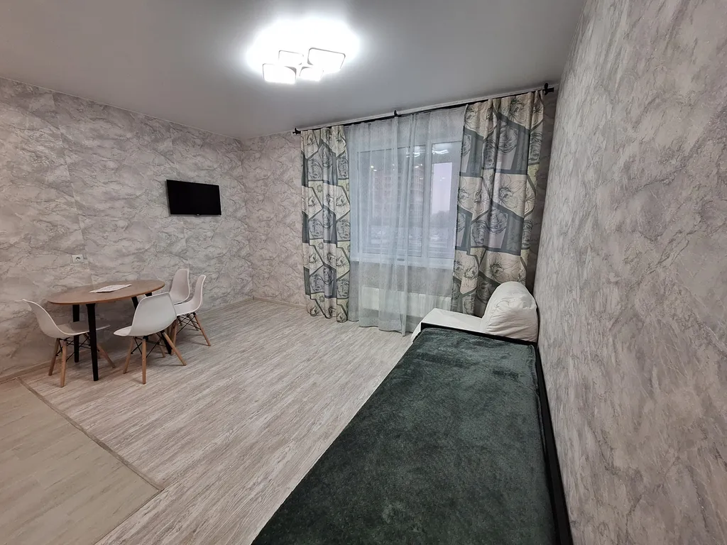 Квартира-студия с новым ремонтом