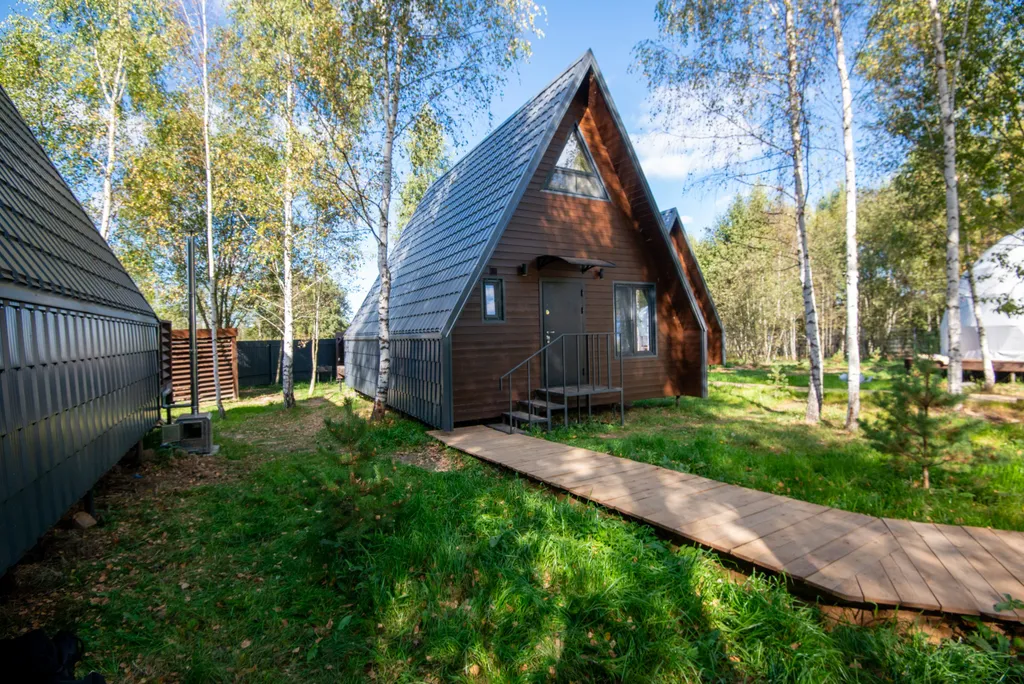 Коттедж Дом с видом на реку, на первой береговой линии — Шаховская