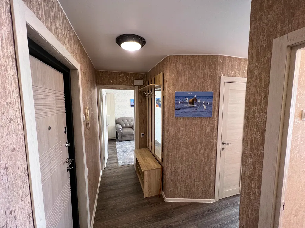 Солнечная квартира с раздельными комнатами